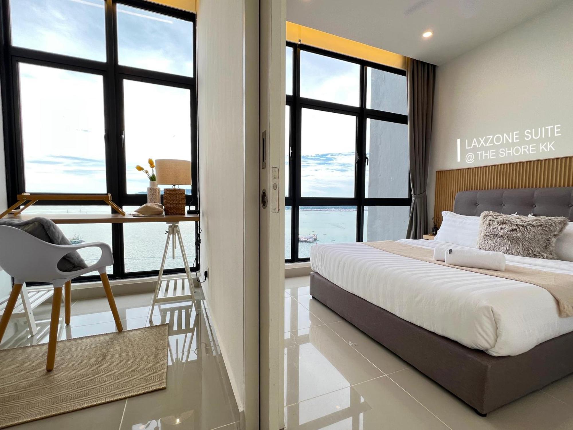 The Shore Cbd Kota Kinabalu By Laxzone Suite 客房 照片